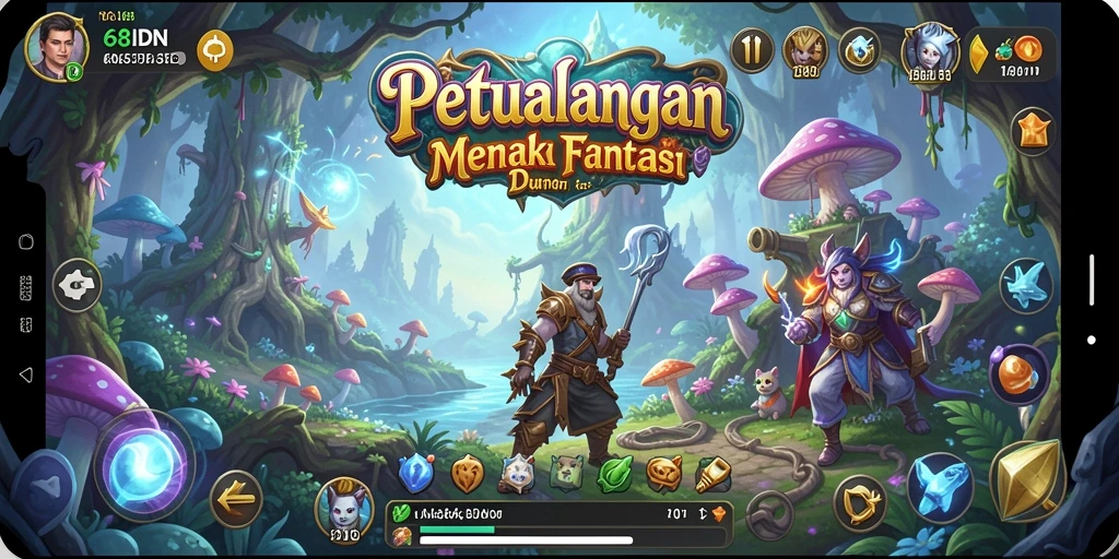 Tampilan gameplay 68IDN yang menakjubkan dan penuh petualangan.