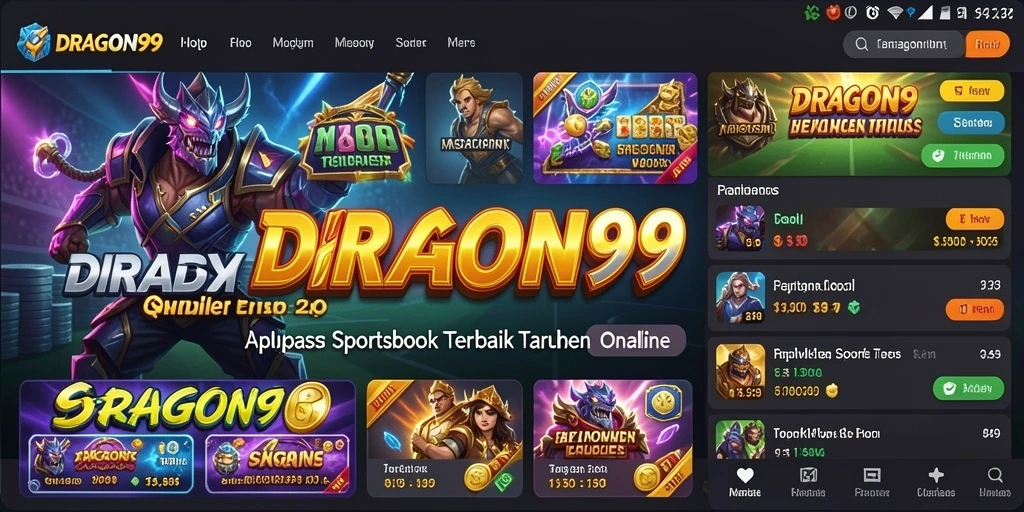 Tampilan gameplay DRAGON99 dalam taruhan olahraga yang seru.