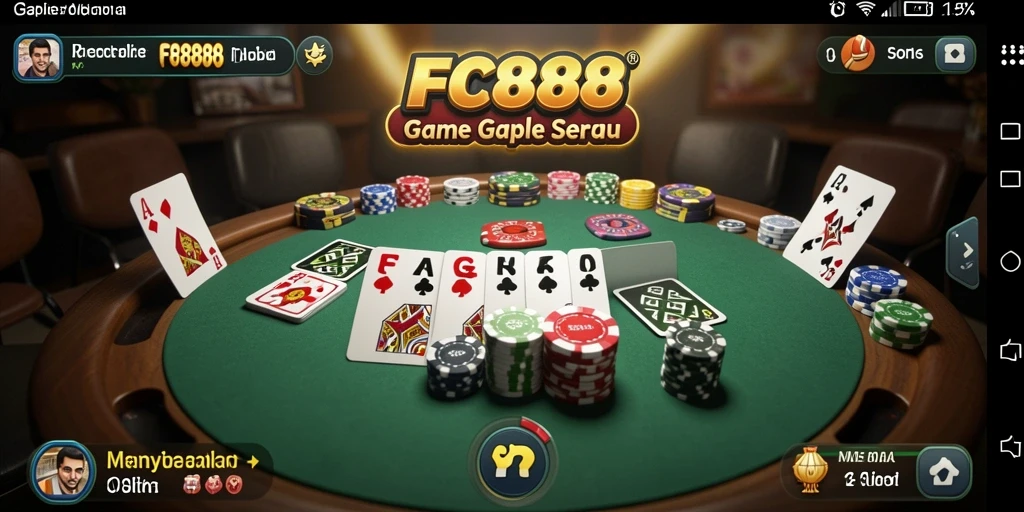 Tampilan gameplay seru dan interaktif dari FC888.
