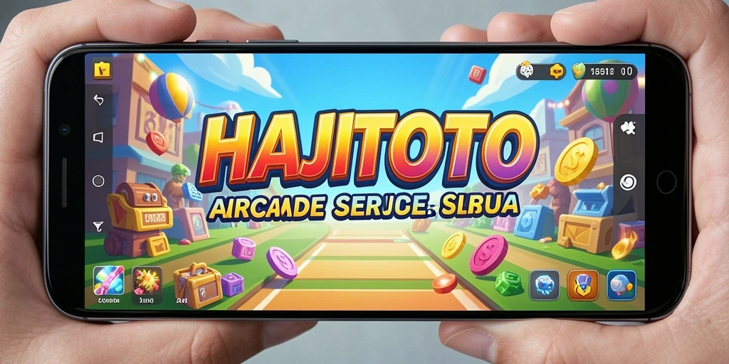 Tampilan seru dari gameplay HAJITOTO yang penuh warna.