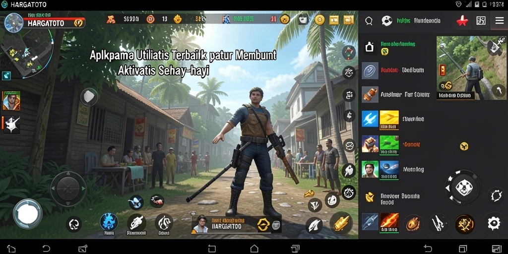 Screenshot HARGATOTO menampilkan antarmuka pengingat yang informatif dan mudah digunakan.