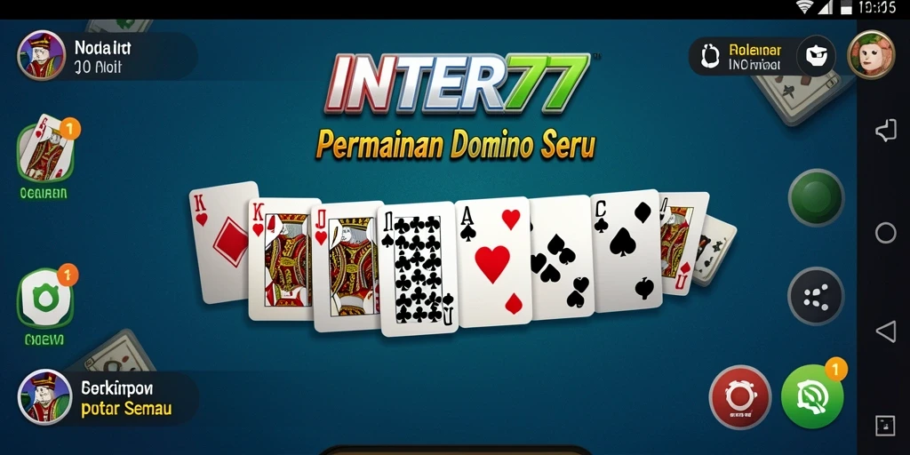Tampilan gameplay seru dan interaktif di INTER77.