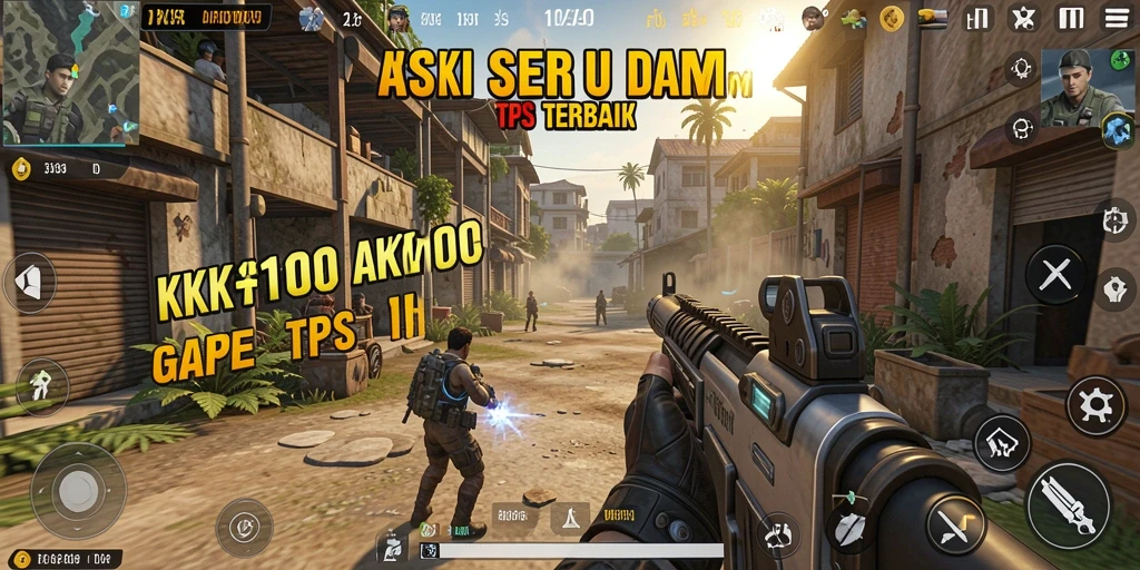 Screenshot KPK100 menunjukkan aksi mendebarkan dalam gameplay TPS yang menarik.