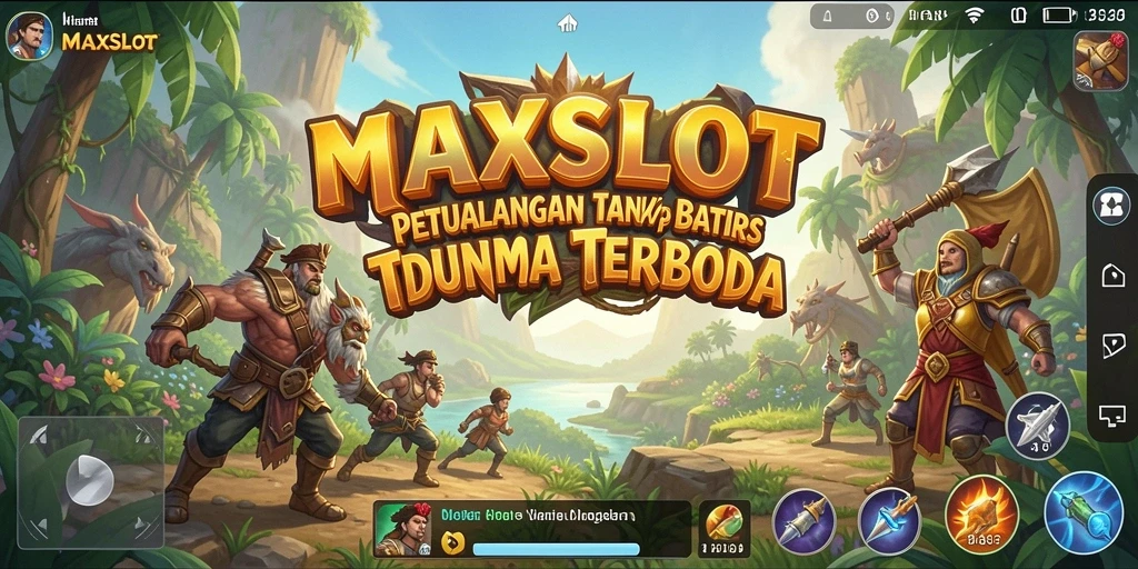 Tampilan menarik dari gameplay Open World di MAXSLOT.
