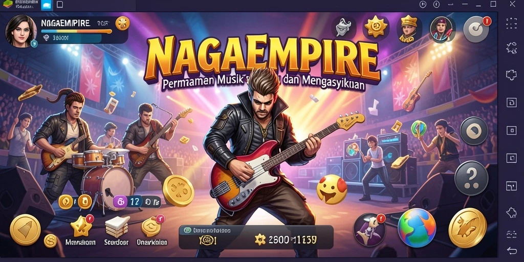 Tampilan screenshot utama NAGAEMPIRE menampilkan gameplay seru dan atraktif.