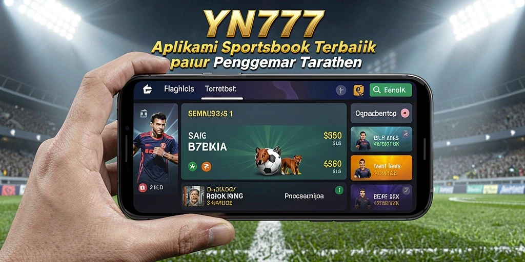Tangkapan layar gameplay YN777 menunjukkan fitur taruhan olahraga yang menarik.